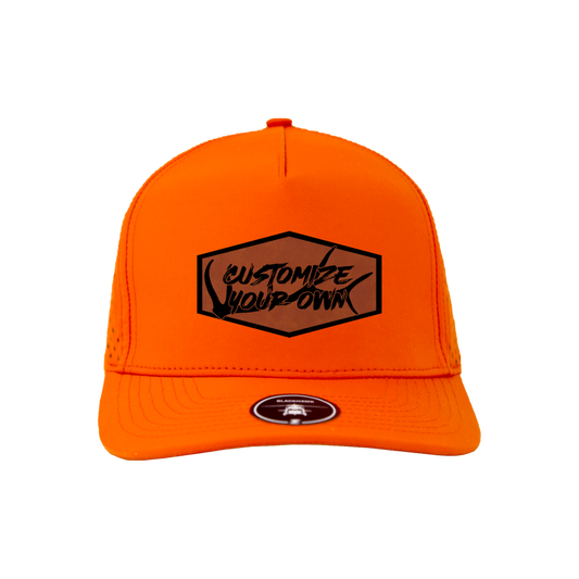 Custom Blaze Orange Performance Hat